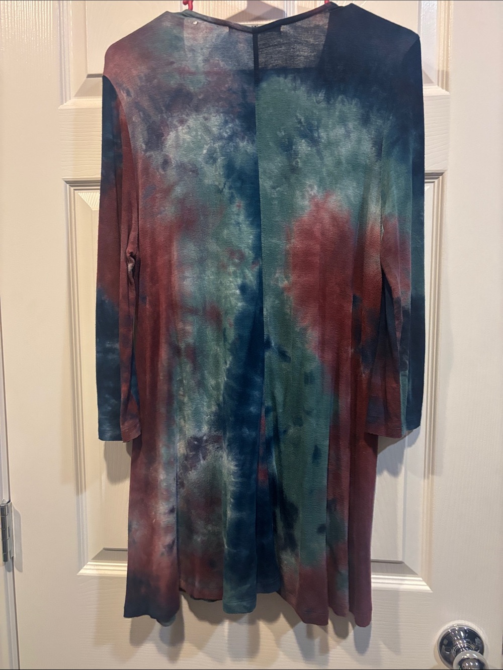Tie-Dye Blue tunic Top - Picture 6 of 6
